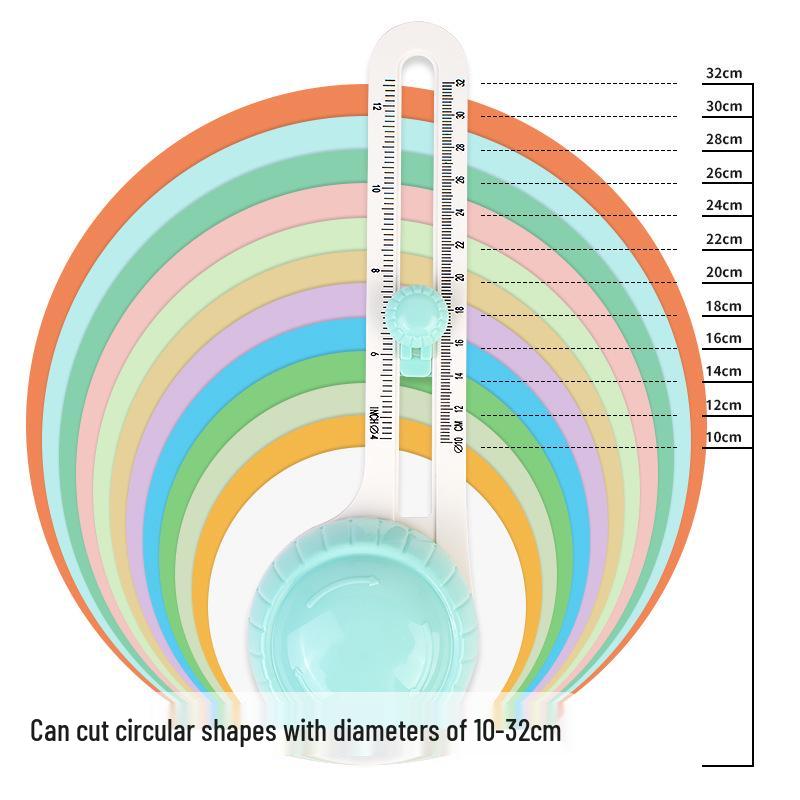 In-Stock Macaron Color Journal Greeting Card Circle Cutter: Handmade for Paper Crafting