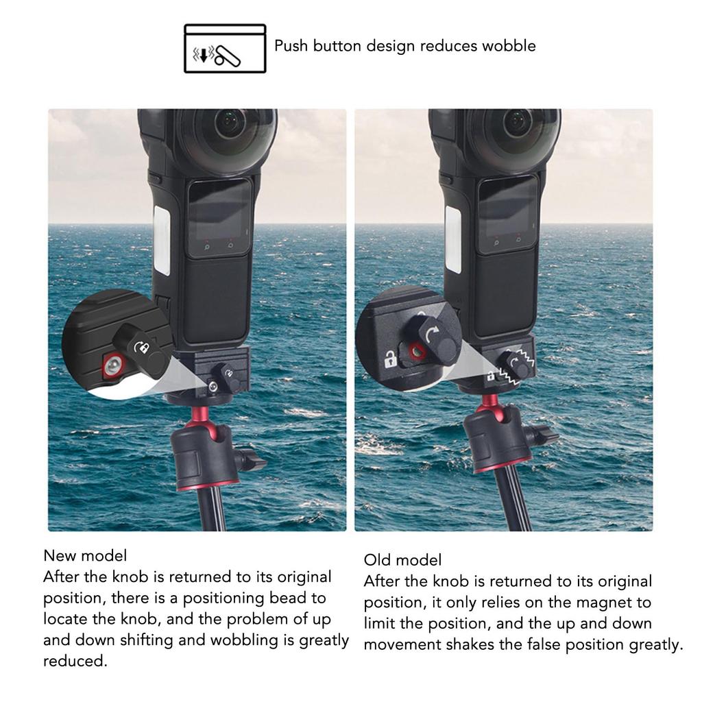 Quick Release Plate for Arca for ARRI Positioning Single Knob Locking Anti Loosening 38mm QR Plate for DSLR Tripod