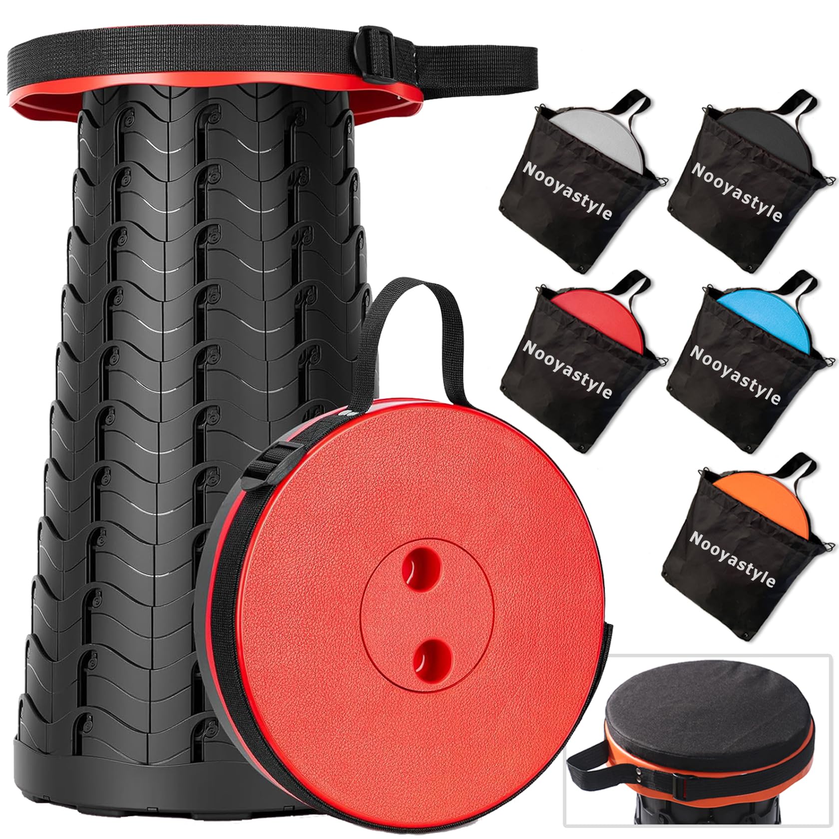 

NooyaStyle Folding Chair and Supervised by a Physical Folding Chair with Japanese Memory Foam and Storage Height Adjustable from Outdoor Camping Floor