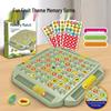Cross-Border Memory Flip Game: Parent-Child Interactive 4-Player Educational Board Toy