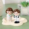 DlY Doctor Nurse Figurine Cartoon Nurse Cake Ornaments Doctor Nurse Model Statue  Photography Props
