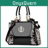 Elegancka Błyszcząca Lakierowana Skóra Duża Pojemność Torebka Wszechstronna Na Ramię Crossbody