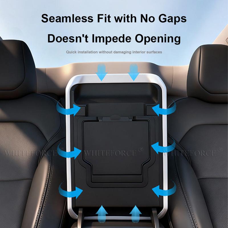 For Tesla Model Y Juniper 2025 Car Center Console Armrest Box Cover Liquid Silicone Mat Model 3 Highland Armrest Pad  Soft Case