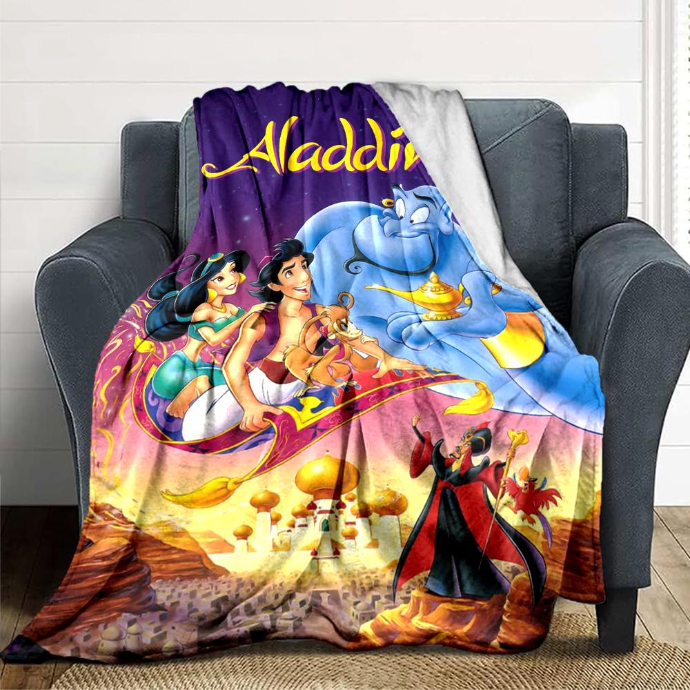 Aladdin'S Magical Adventure Blanket Soft Throw Blanket For Home Bedroom Bed Sofa Travel Office Solid Christmas Blanket