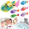 Luminous Kids Toys Electronic Swimming Fish Activated Glow Pet Toy for Kids & Cats, Bath/Pool Interactive Toy, Baby Shower Gift