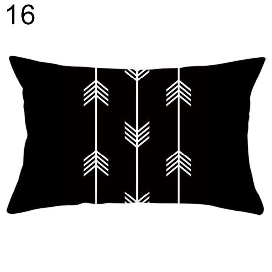 Talos Geometric Circle Triangle Wave Pillow Case Cushion Cover Sofa Bed Car Cafe Decor