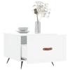 VidaXL Coffee Tables 2 Pcs White 50x50x40 Cm Engineered Wood 829333