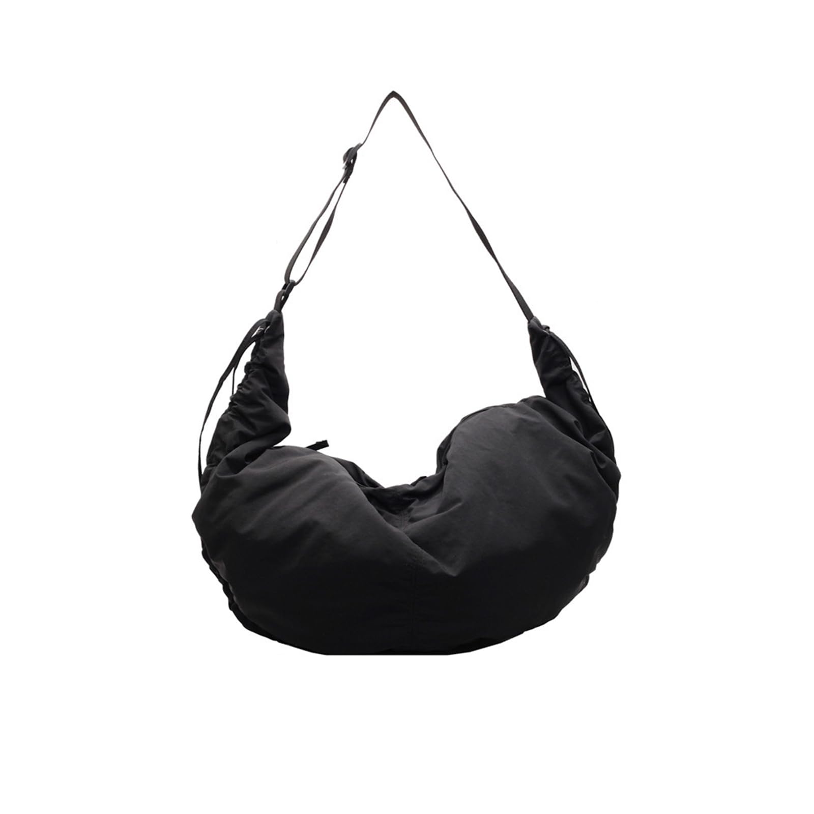 

Jinghuiyue Women s Large Capacity Nylon Tote Bag, Solid Color, Shoulder Bag, Lightweight, for Everyday Use, Overnight Trips, Travel, Commuting, and