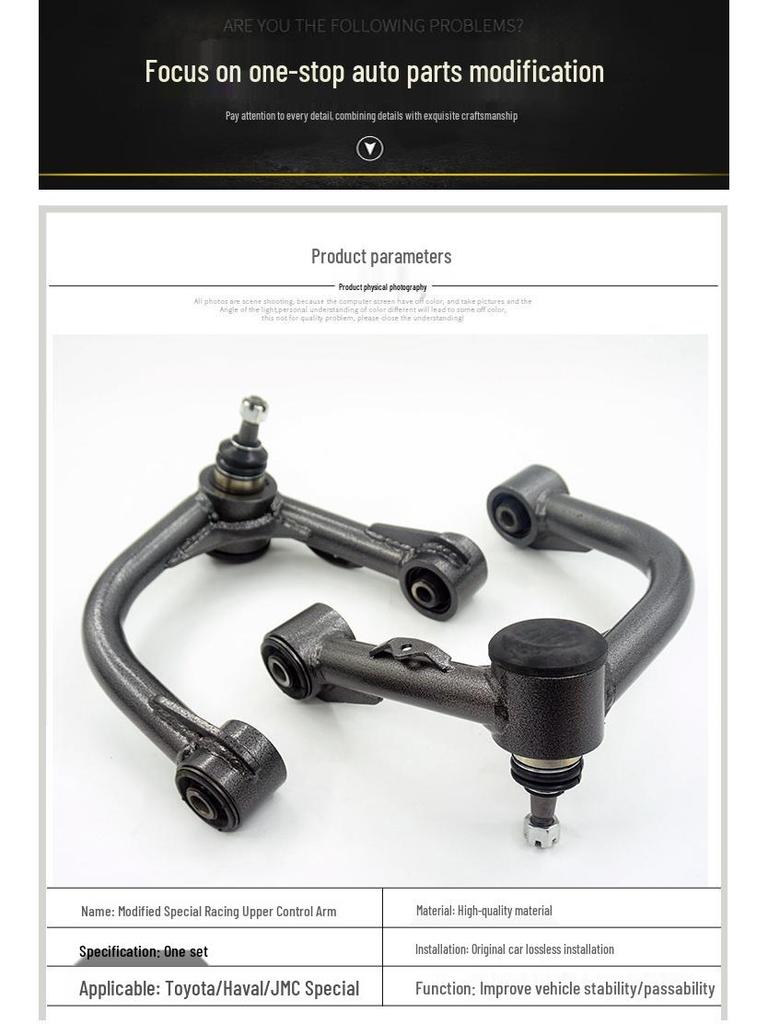 Yusheng S350 and Yuhu Pickup Enhanced Upper Control Arm Modification