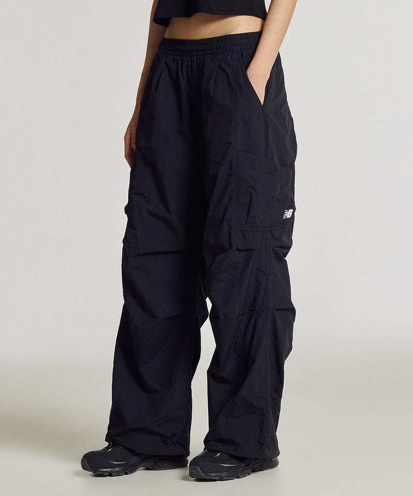 Nyuballanseu Nbntg2W512 / Women Breeze Light Parachute Pants (Black)