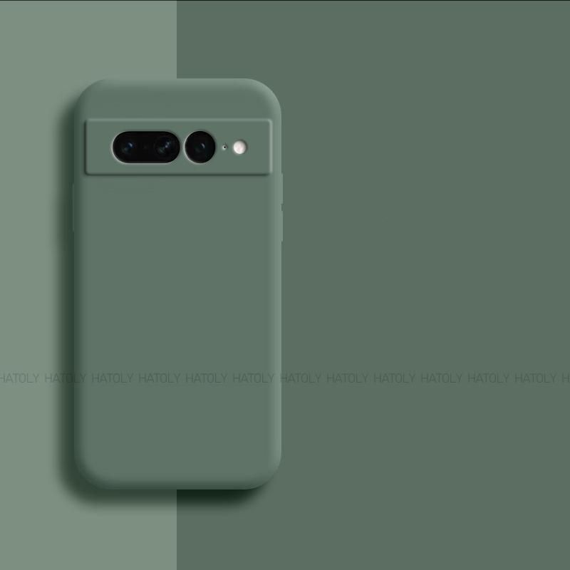 

Чехол для Google Pixel 7 Pro Чехол для Google Pixel 7A 7 Pro Оригинальный противоударный жидкий силиконовый чехол TPU для задней панели Google Pixel 7 Pro Pixel 7