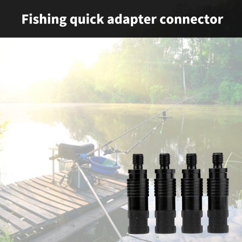 4Pcs Fishing Rod Pods Connector Replacement Quickly Release Bites Alarm Fishing  Stick Quickly Change Connector Enduring