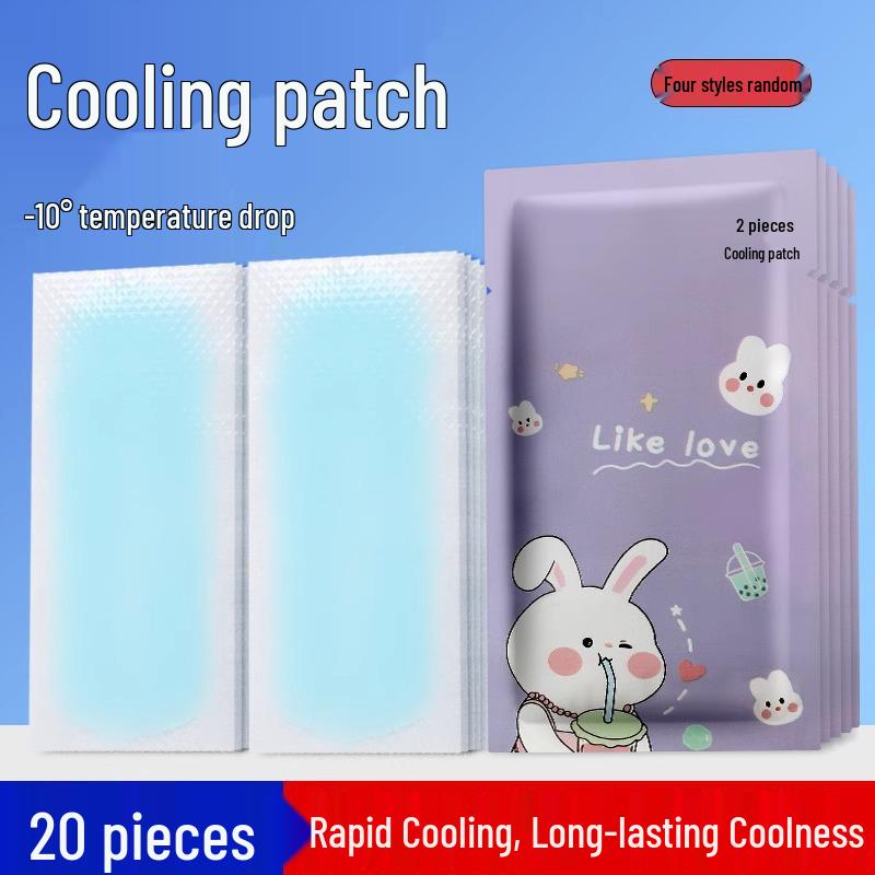 Plaster chłodzący dla noworodka: Odświeżająca ulga w letnim upale, Naklejka odprowadzająca ciepło z telefonu komórkowego