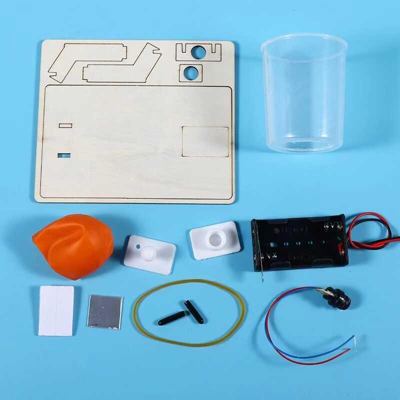 1 Set Hand Assembled Models Diy Acoustic Imaging Device Fun Science Experiment Technology Toys Teaching Experiment Props