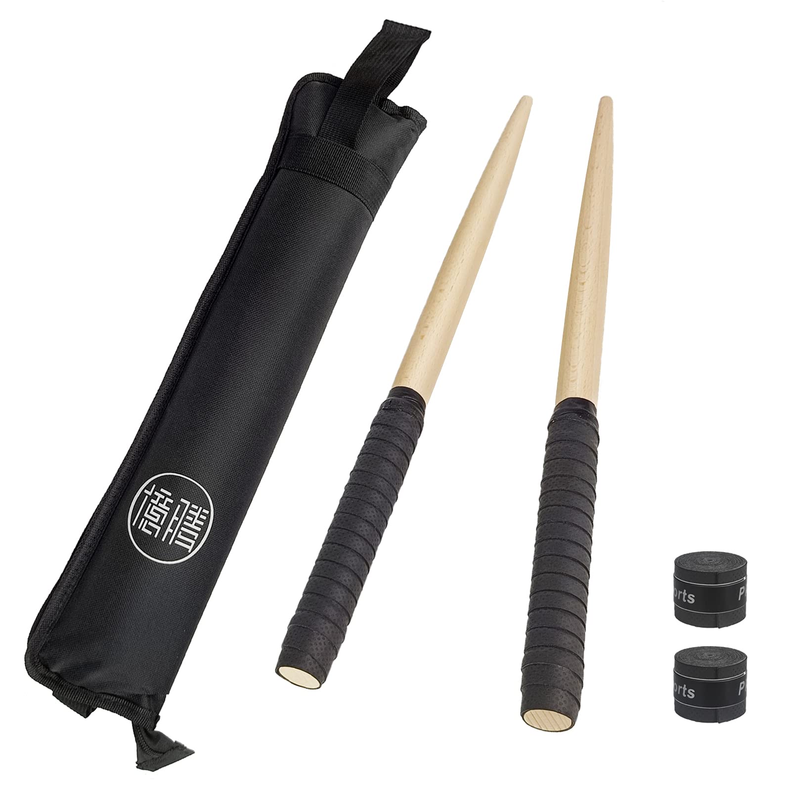 

Yiteng Taiko no Tatsujin Drumstick & Storage Case Set, Drumstick Package with Two Spare Grip Tapes, PortableSingle Shoulder Bag, Easy to Use,
