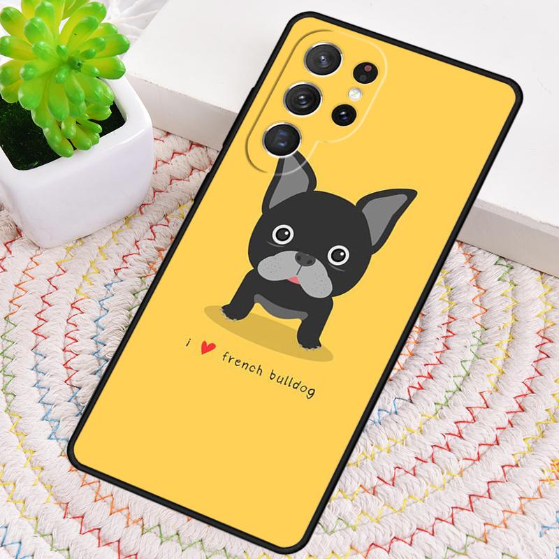French Bulldog print Phone Case for Samsung Galaxy note 10 pro S26 Ultra S23 S24 FE S25 S21 S22 PLUS shockproof Cove