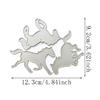 Horse Metal Die Cuts Scrapbooking Stencil Card Emboss DIY Photo Album Template