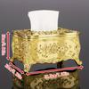 Luxury Plastic Tissue Box Holder for Living Room Bathroom Hotel KTV Waterproof