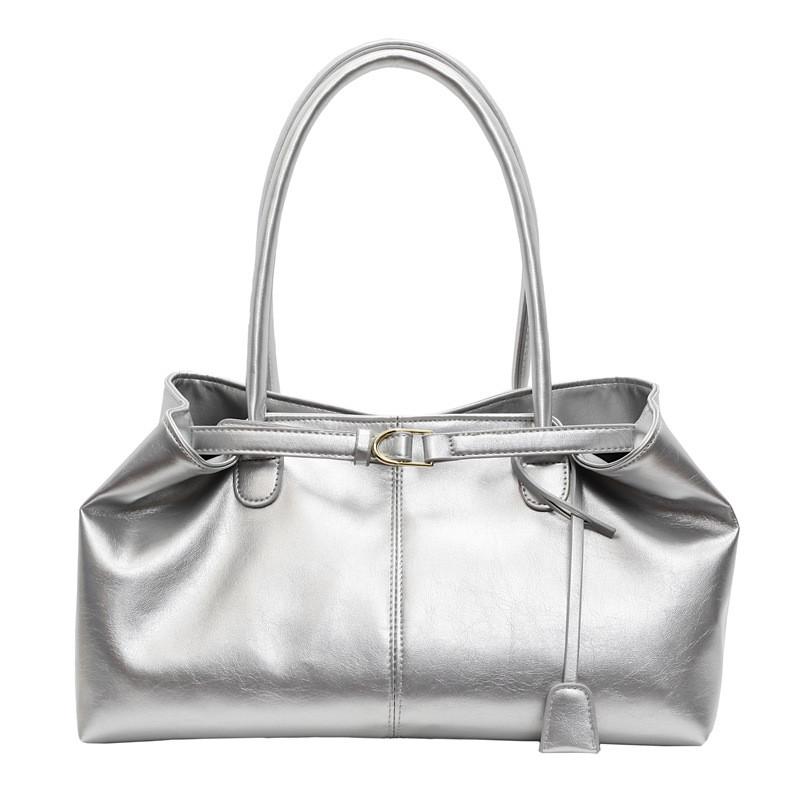 

Минималистичная женская сумка из ПУ с магнитной застежкой и карманом для повседневных поездок и повседневных образов