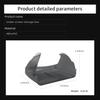 Vassoio portaoggetti nascosto sotto lo schermo LUCKEASY per Tesla Model Y Juniper 2025 2026/Model 3 Highland 2024 2025, organizer per console centrale a scomparsa in ABS