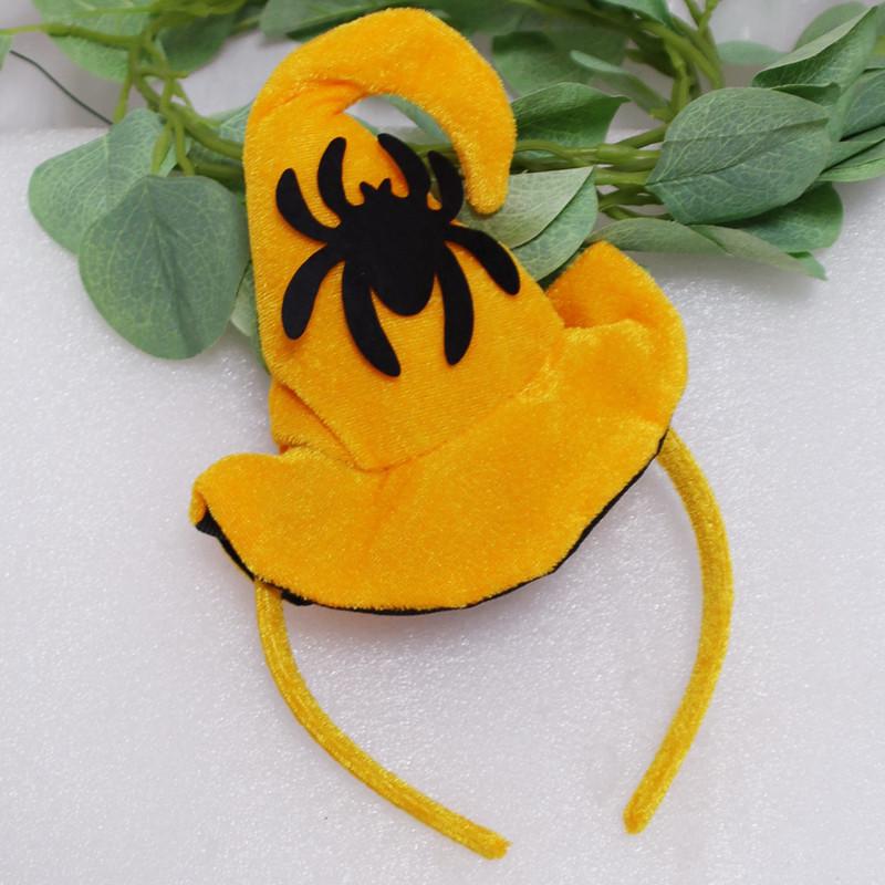 Halloween Cute Spider & Witch Hat Headbands for Adults & Kids - Sweet Pirate & Magic Pumpkin Designs