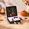 Halloween Beaded Bracelet for Women Cute Pumpkin Charm Jewelry for Party Gift