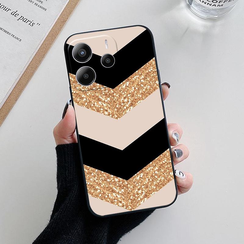 Für Xiaomi Redmi Note 14 5G Hülle Mode Weiche Silikon Rückseitenabdeckungen für Redmi Note14 5G Handyhülle etui Fundas Redmi Note 14 2025
