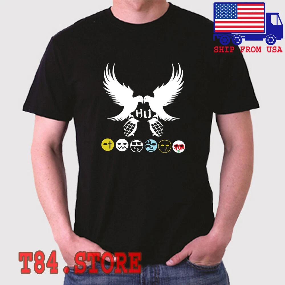 Hollywood Undead Men s Black Size S to 5XL XL