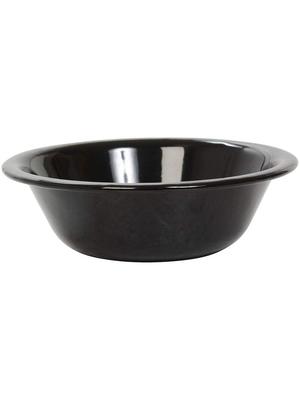 Captain Stag BBQ Enamel CS Black Label Bowl, Bowl, 16cm, Black, UH-520