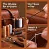 10pcs Polyester Filament Leather Sewing Thread Hand Stitch Thread  Leather Craft DIY