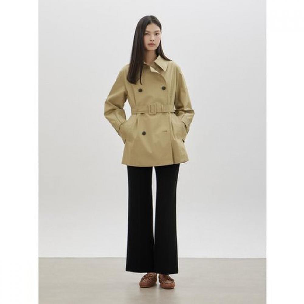 Cc Collect Classic Double Half Trench Coat  C261msi001 