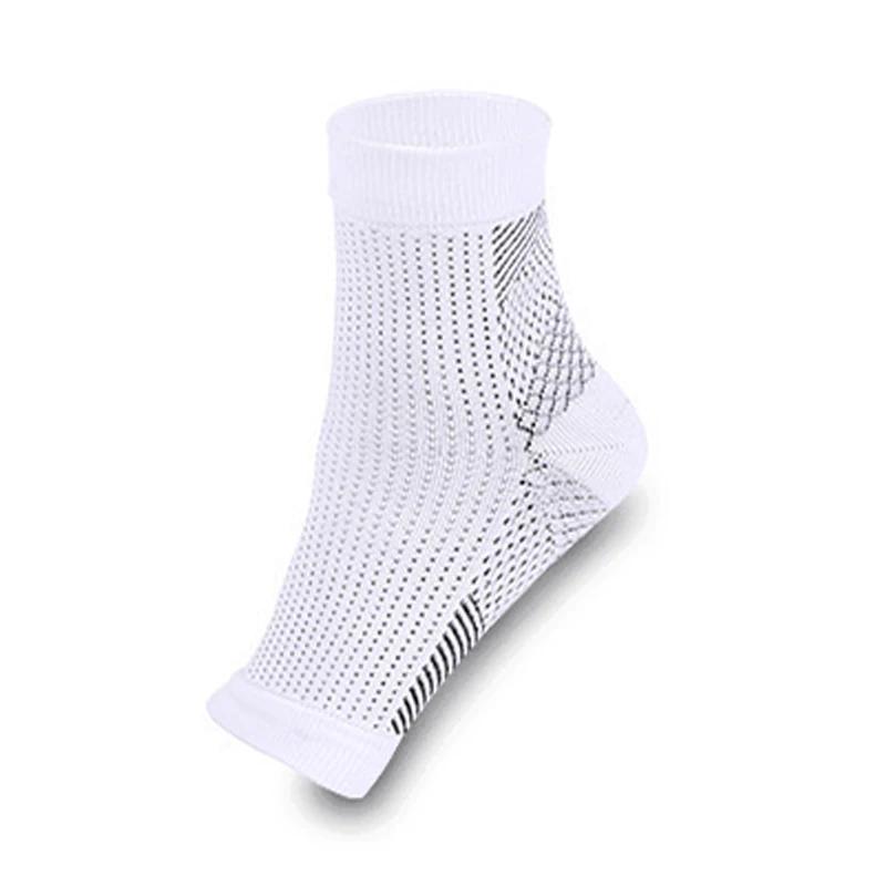 S-2XL Open Toed Sock Men Ankle Compression Foot Protect Angel Sleeve Heel Arch Support Pain Relief  Sports Socks Women Socks
