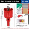 1Pcs(15-45Mm) Bi-Metal Hole Saw Single Size With Drill Spring Pvc Iron Wood Drilling Opener For Home Renovation