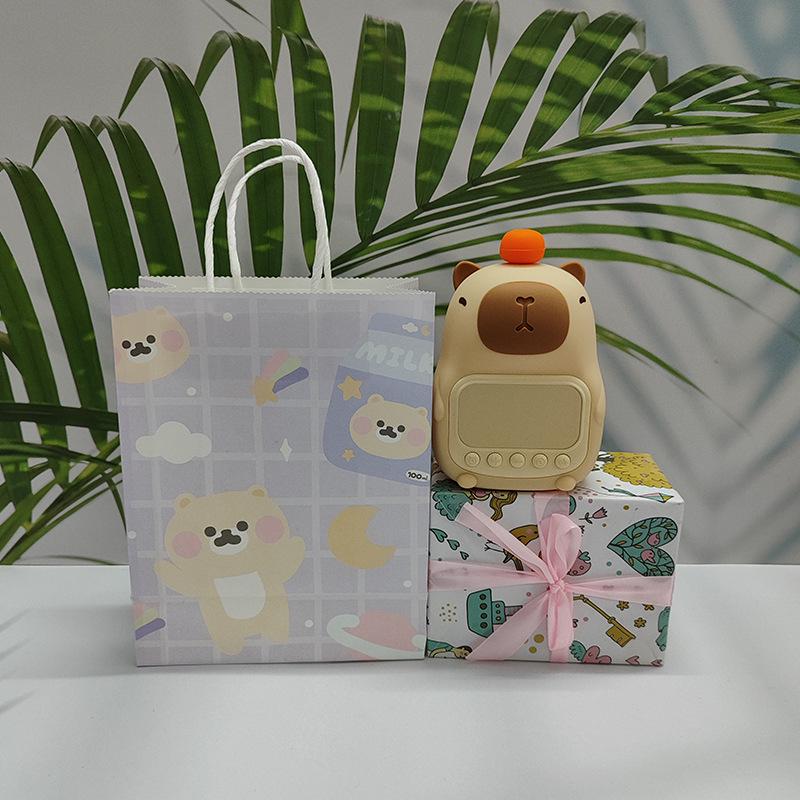 New Kabala Smart Alarm Clock with Night Light - Wake-Up Bedside Clock for Students with Tap Control