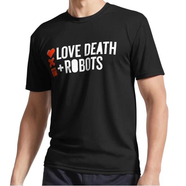 New Love, Death & Robots Active Logo T-Shirt Funny Size S to 5XL 2XL