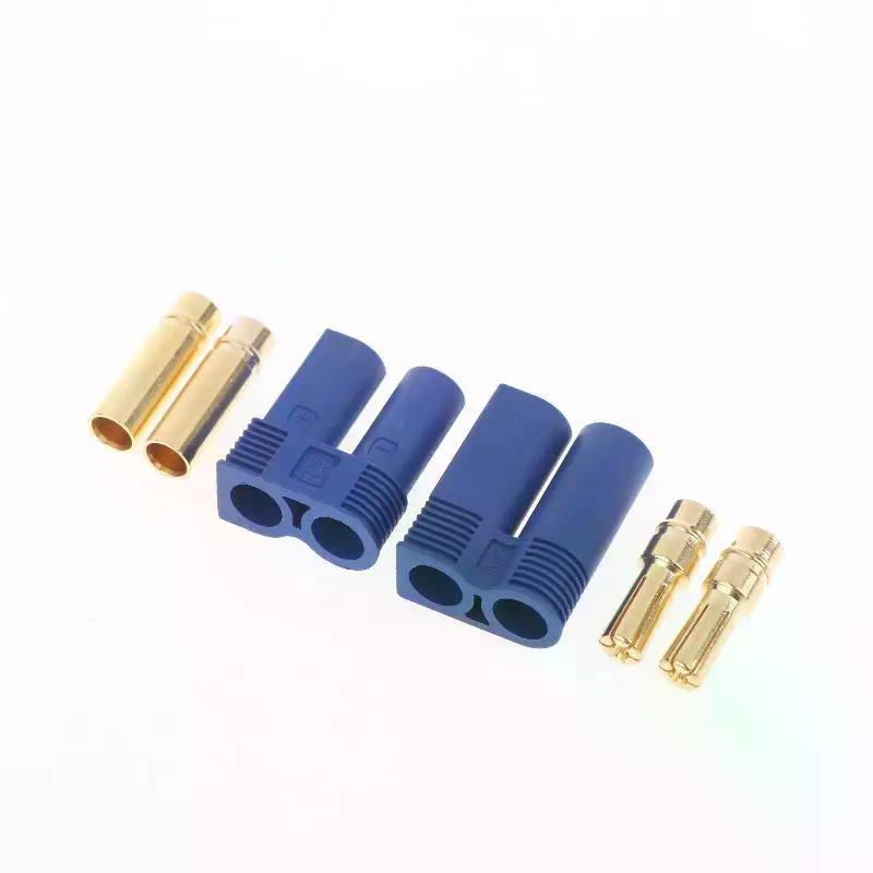 5/10Pcs Male And Female Gold Plated Banana Plug EC5 Connector Kit For RC Circuit Male Female Bullet Parts