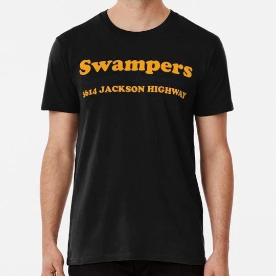 The Swampers T-Shirt Tee Top Unisex Made in the USA 100% Cotton T-shirt Mens Tees Top XL