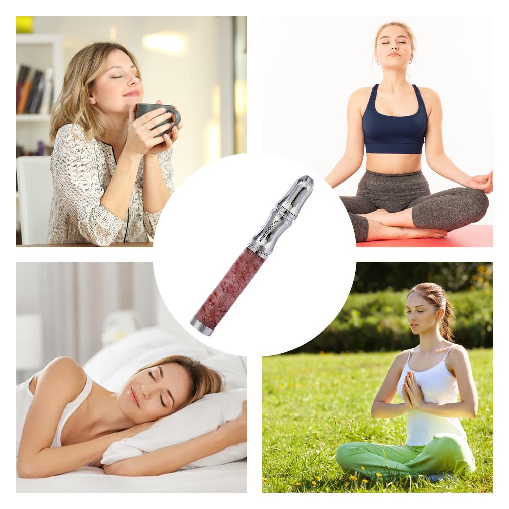Air Inhaler Anxiety Relief Mindfulness Breathing Tool Breath Stick Stop Smoking Aids for Adults