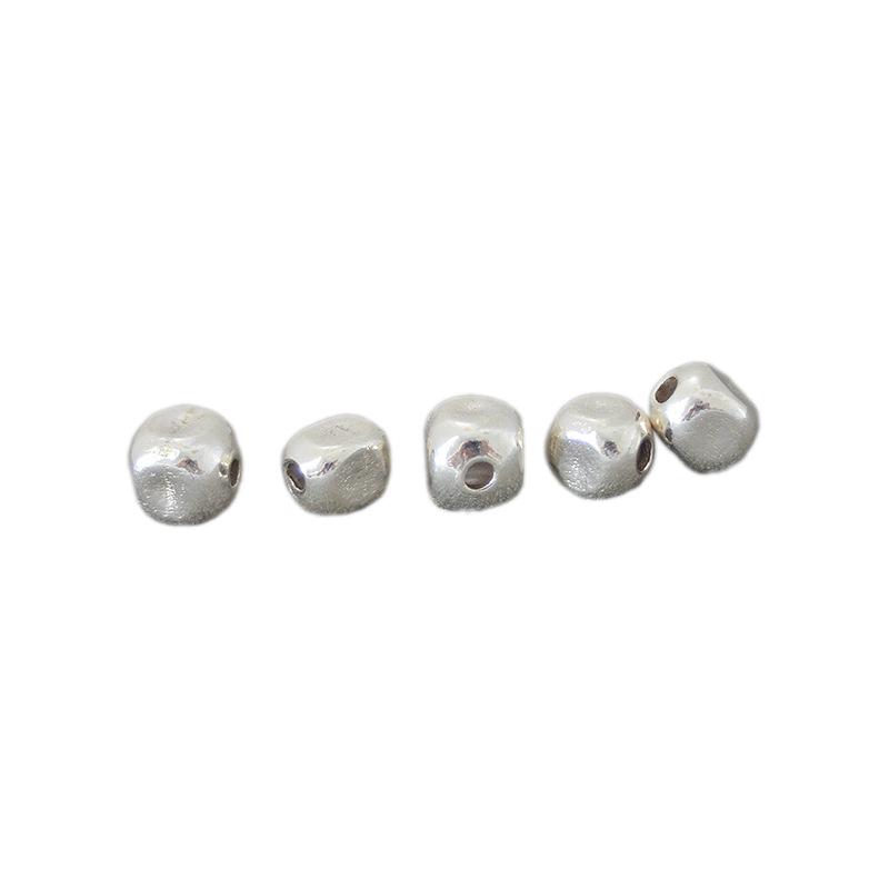 Thai Handmade Silver Bracelet with Bright Beads - DIY Fashion Accessory