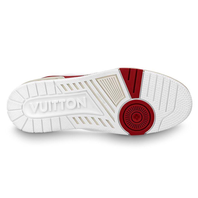 Louis Vuitton Trainers 'White Red' 1A8ZPR