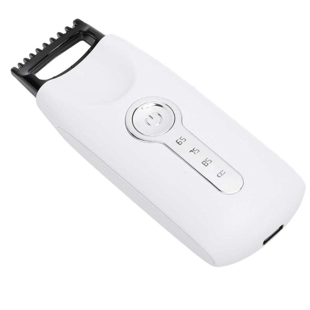 Electric Eyelash Curler 3 Speed Temperature Control Heated Eyelash Curler Long Lasting Rechargeable Lash Curler White