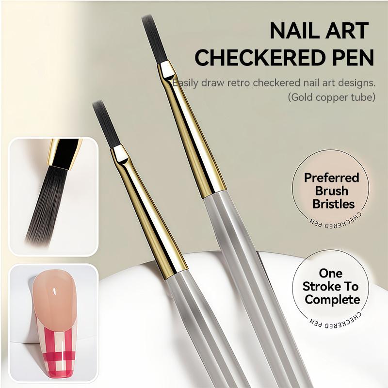 Professional Nail Art Brush Set for Acrylic Gel UV Polish Tip Painting Drawing Carving Dotting Pen Flat Fan Liner Manicure Tools