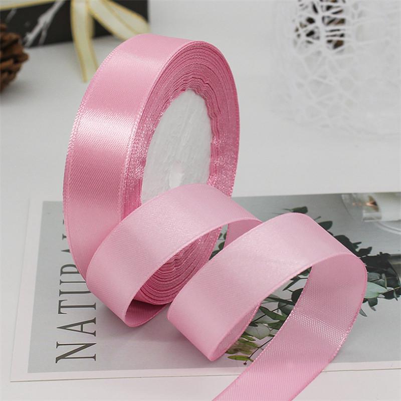 

1 рулон атласной ленты 2 см x 22 м, бант, коробка для торта, свадьба, день рождения, рождественская вечеринка, подарок, декор other розовый