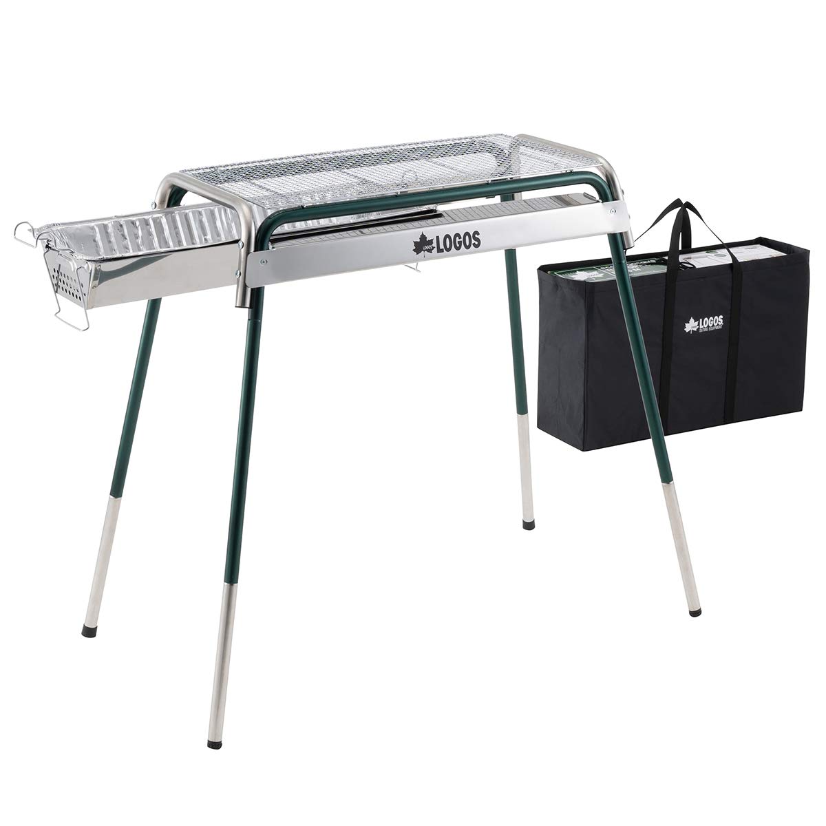 

LOGOS Tube Grill Smart80 L 81062613 Alloy Steel Camping Outdoor BBQ Bonfire