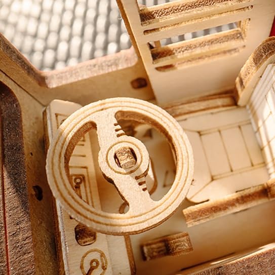 Tsukurundesu® 3D Wooden Puzzle Ornament Series (London Bus) with Japanese Instructions