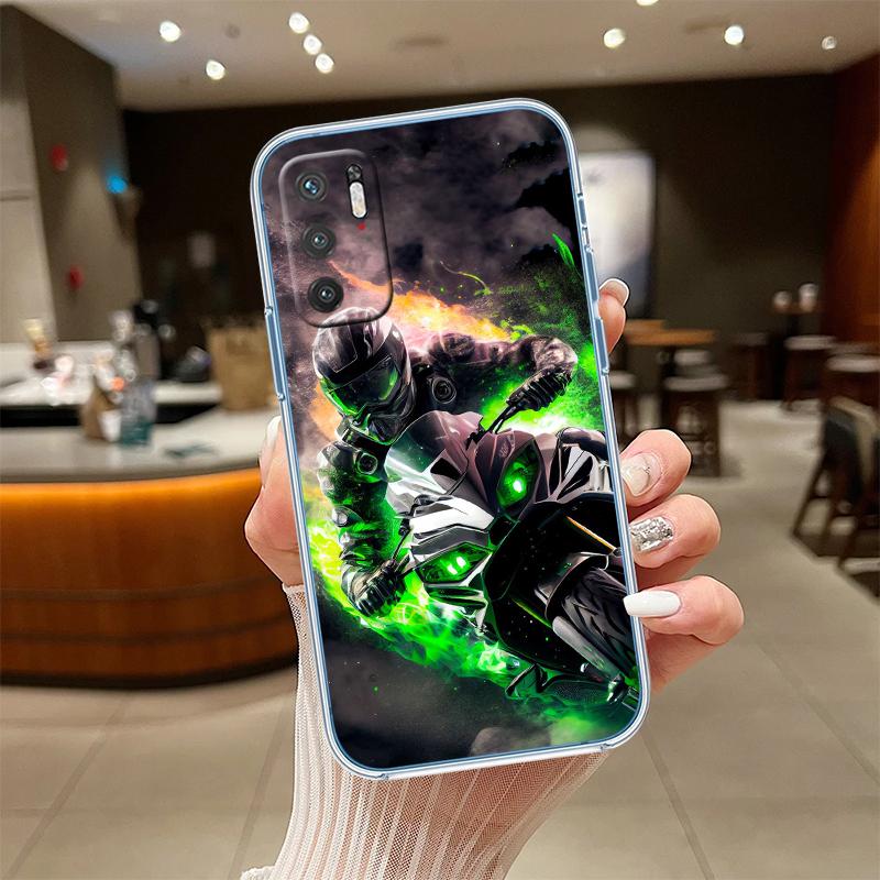 UP38 Motorcycle Racing Transparent Phone Case for Motorola Moto Edge 20 30 40 50 S30 Fusion Ultra Pro Neo Lite + G200 G23