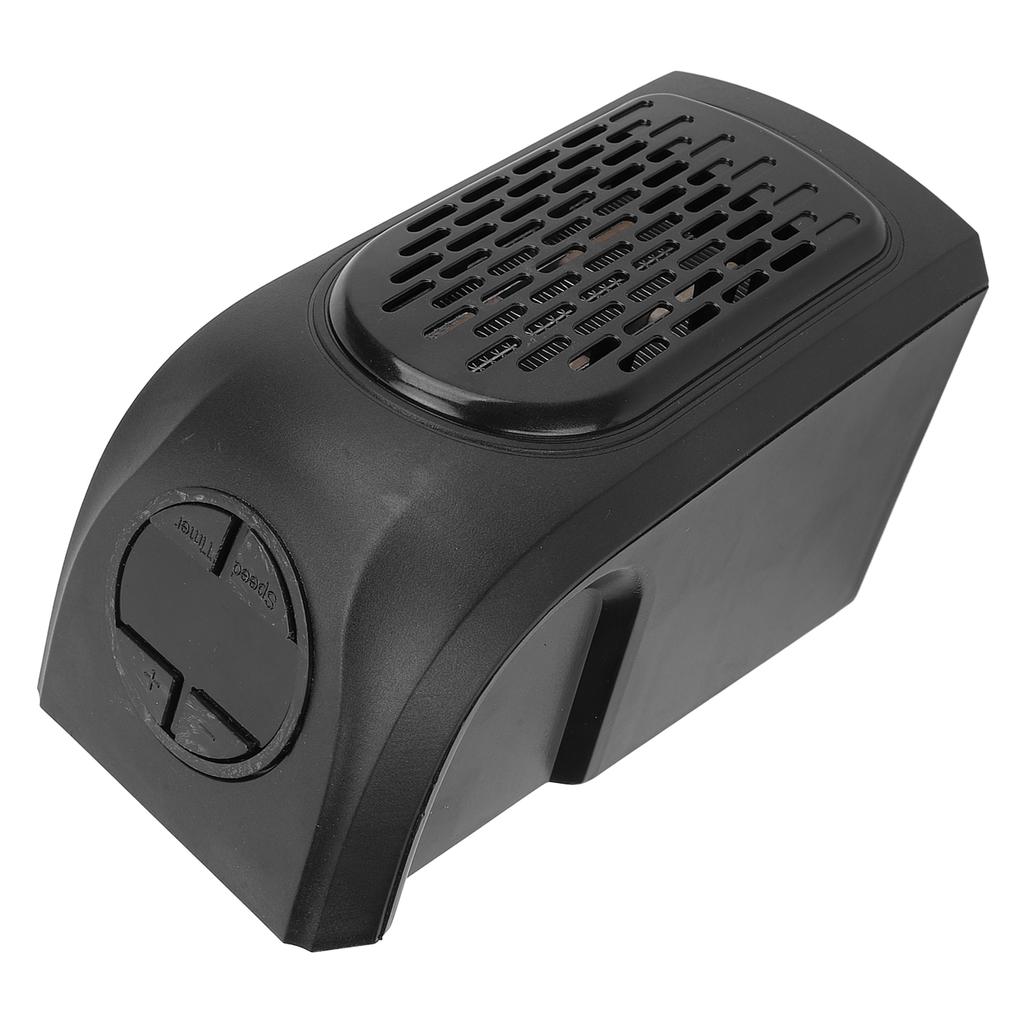 Plug In Heater with On Off Timer Digital Display High Security 400W Portable Plug In Space Heater for Travel EU Plug