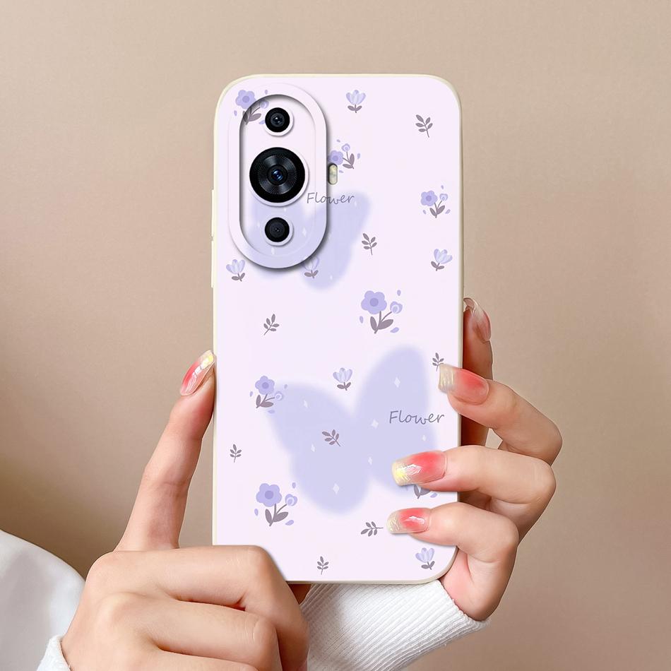 For Huawei Nova 11 Pro Phone Case Cute Design Full Protection Funda For Huawei Nova11 11Pro Soft Liquid Silicone Back Covers