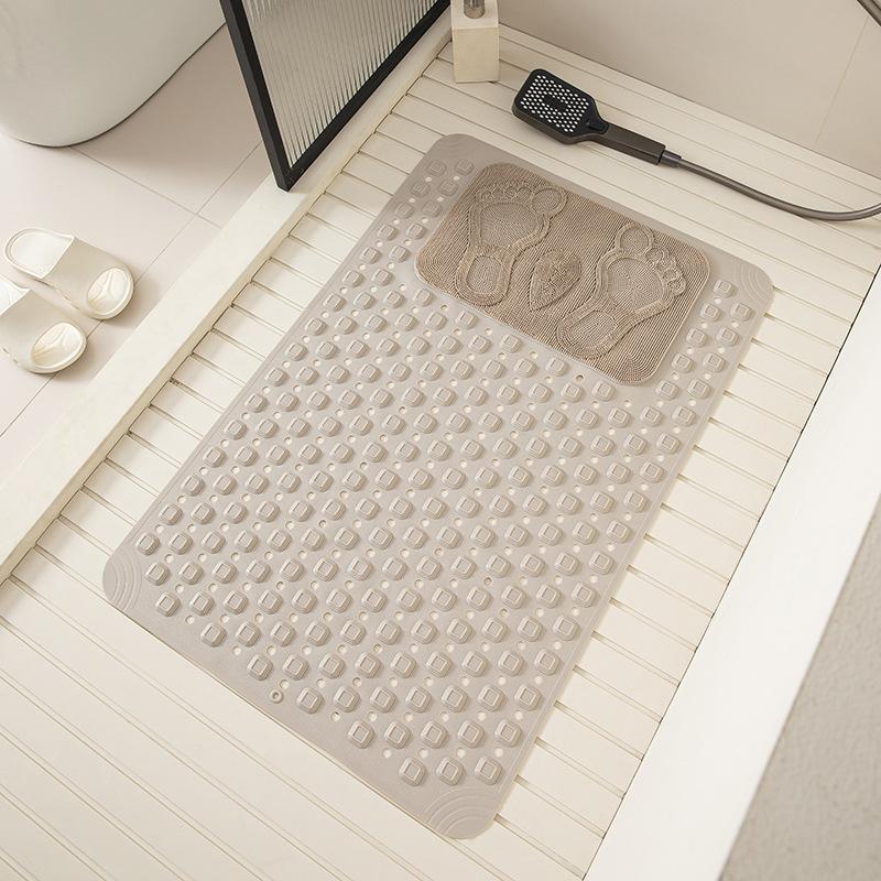 Badezimmer Anti-Rutsch-Matten Badehaus Dusch-Massagematten PVC Hydrophobe Bodenmatte Leicht zu reinigen Schnell trocknend Badematte Familie Hotel Universal