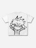 2026 Nouveau t-shirt d'été unisexe coupe ample col rond épaules tombantes décontracté tendance et à la mode style streetwear